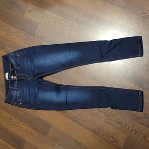Harley Dark Wash Blue Denim Jeans Sz 7